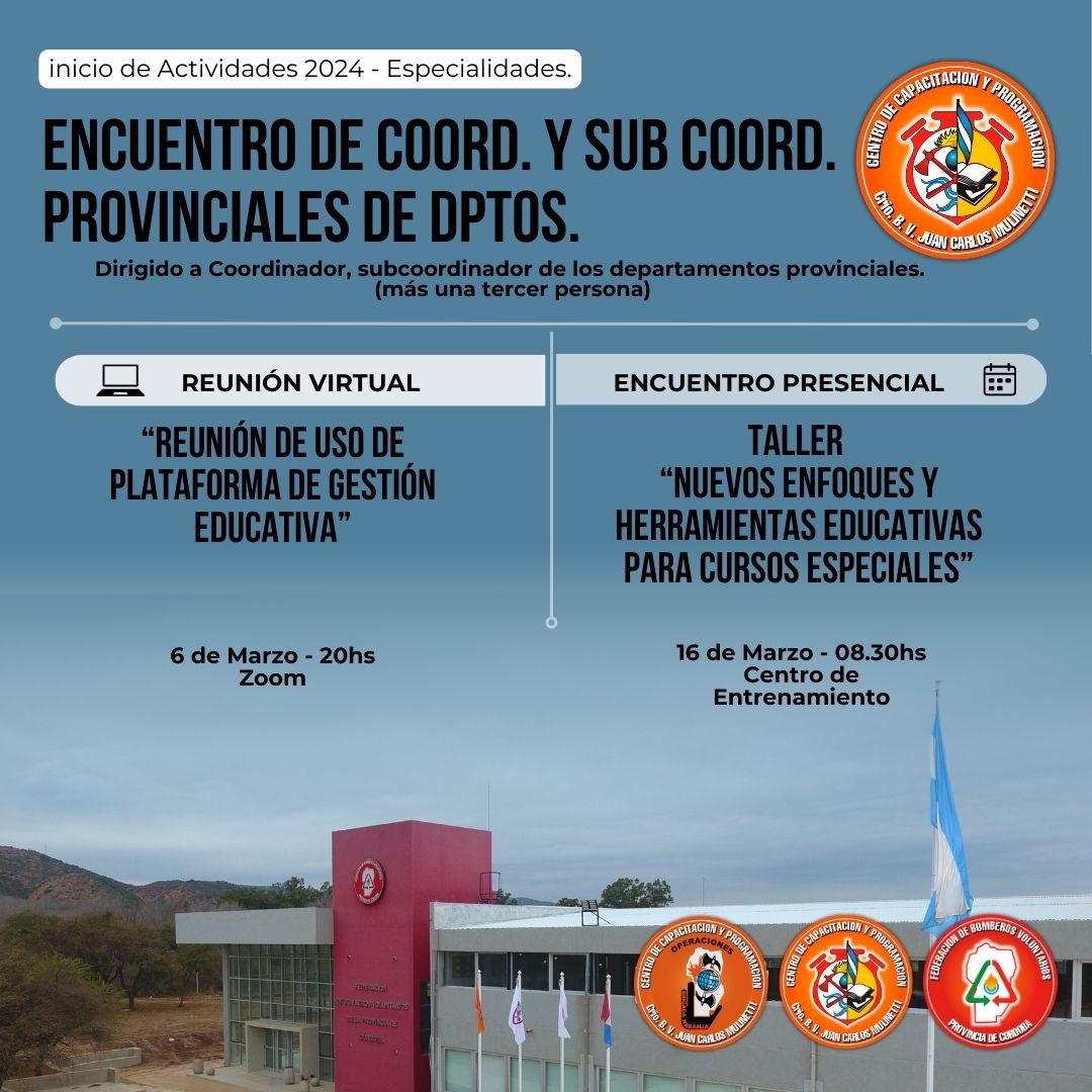 Capacitaciones para los Departamentos de Especializaci�n Federativos