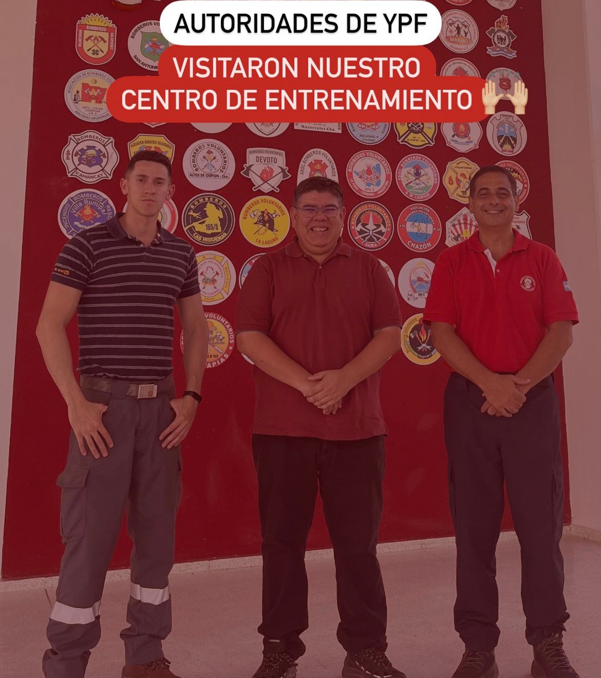 Recibimos a las Autoridades de YPF SA Gerencia MAS - Log�stica