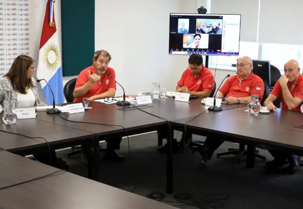 Autoridades Federativas en Reuni�n de la 
