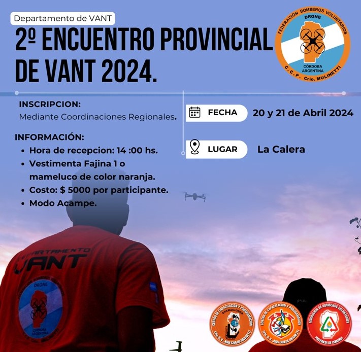 Segundo Encuentro Provincial de VANT 2024