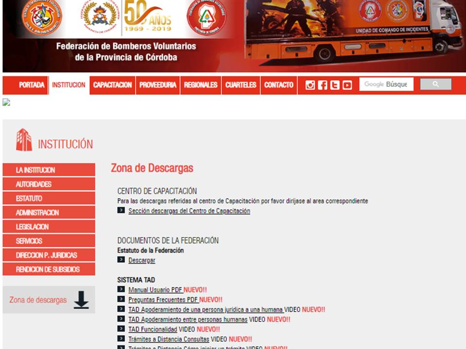 SISTEMA TAD: Instructivos de Aplicaci�n