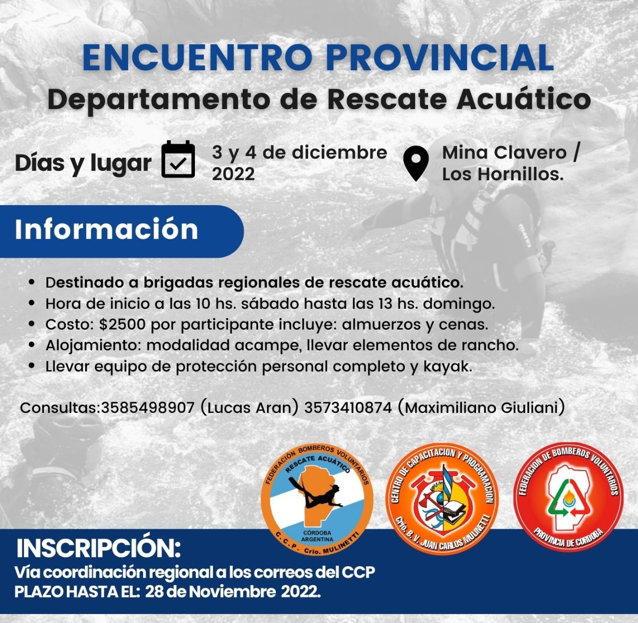 Nuevo Encuentro Provincial de Rescate Acu�tico