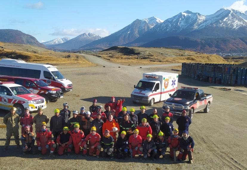 Capacitaci�n de ANB: BREC Nivel 1 en Federaci�n Tierra  del Fuego