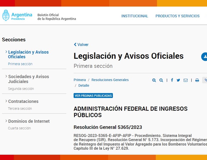Ley Nacional de Fortalecimiento 27.629: Se reglament� el Cap�tulo lll
