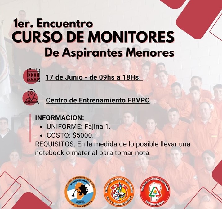Departamento de Aspirantes Menores: Formaci�n de Monitores