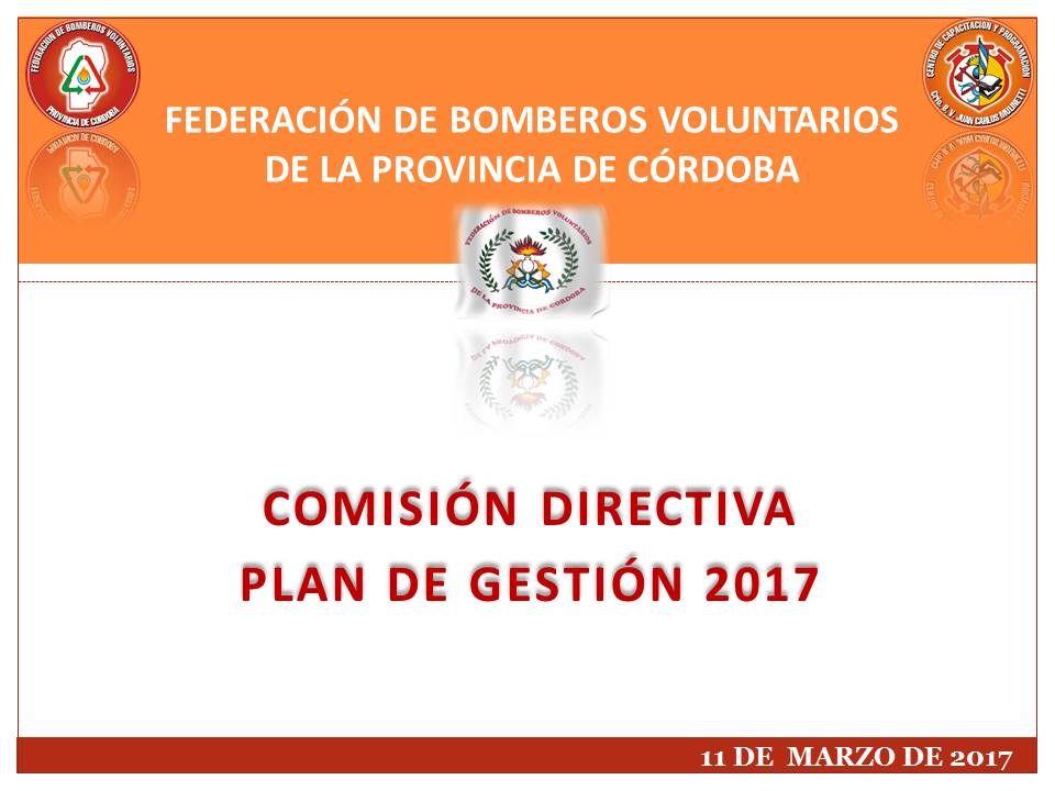 Comisión Directiva: Plan de Gestión 2017