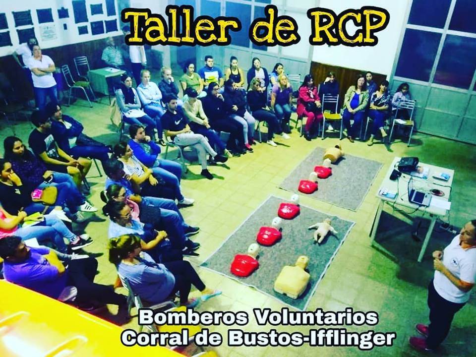 Bomberos Voluntarios de Corral de Bustos dictaron Talleres de RCP