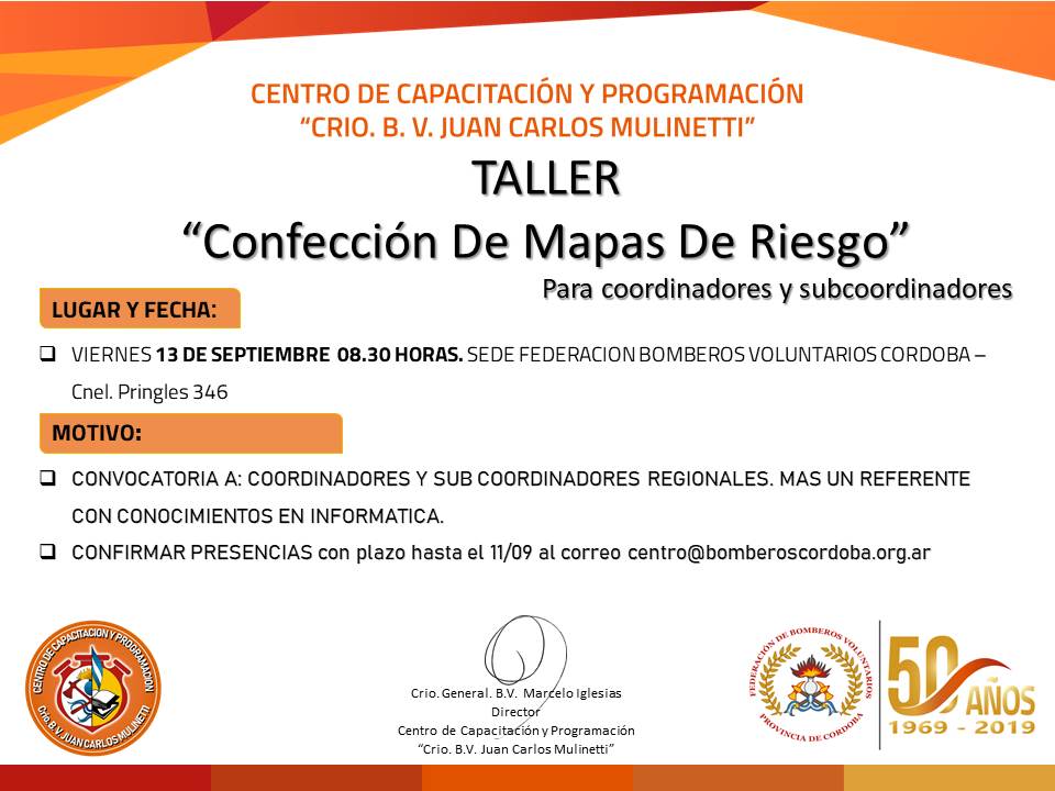 Taller: Confecci�n de Mapas de Riesgo